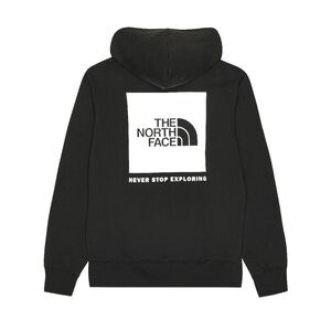 The North Face Box NSE Pullover Hoodie TNF Black/TNF White Sz M. NWT